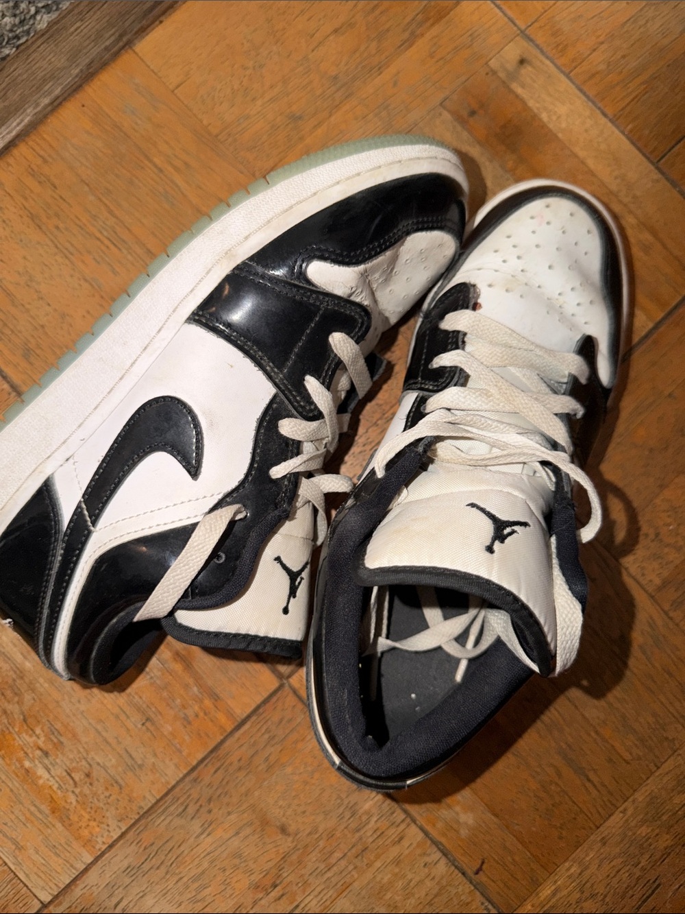 Jordan 1 Low concord Sneakers sz 6y
